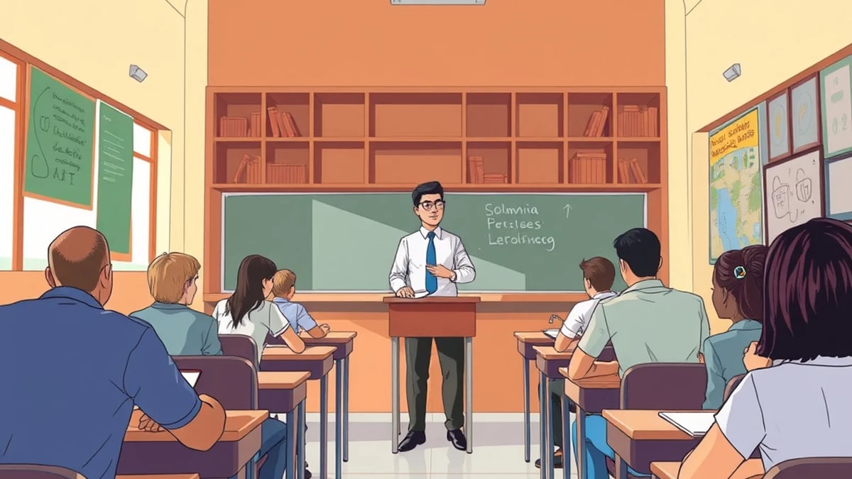 Ilustración editorial: Matrículas Escolares 2027